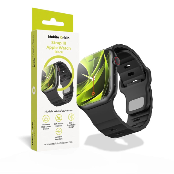MOBILE ORIGIN REMIENOK STRAP III PRE APPLE WATCH 49 46 45 44MM SILIKÓNOVÝ