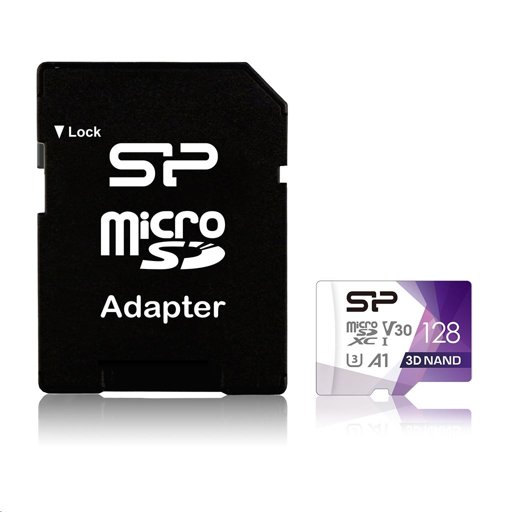 Карта памет Silicon Power Superior Pro microSDXC 128 GB — SP128GBSTXDU3V20AB