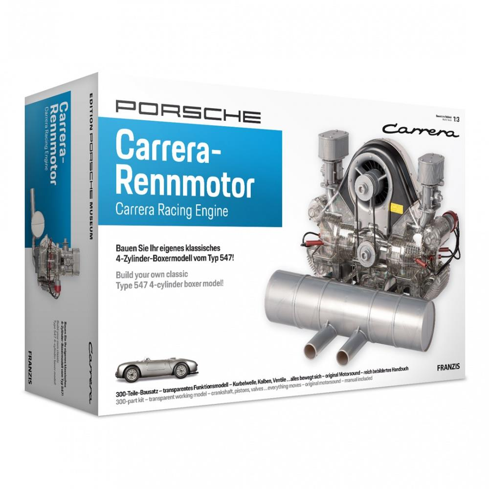 Franzis Porsche Carrera 547 Verseny motor makett, 1:3 méretarány (504184)