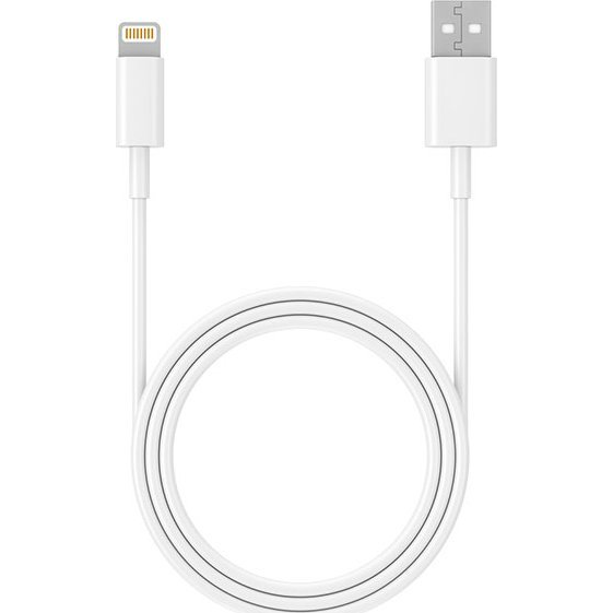 Cable USB 2.0 Iphone Am-Lightning 1 m White (TRAKBK47086)