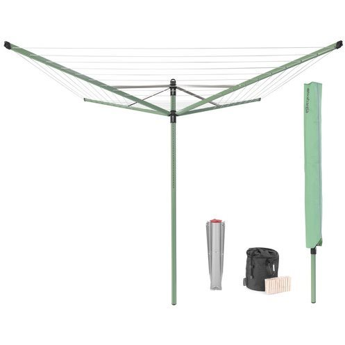 Brabantia Lift-O-Matic 50 m, kiegészítők, zöld színű (290527)
