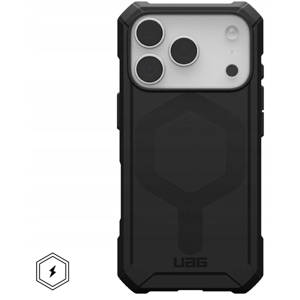 Zadní Kryt Urban Armor Gear pro Apple iPhone 17 Pro Max černé