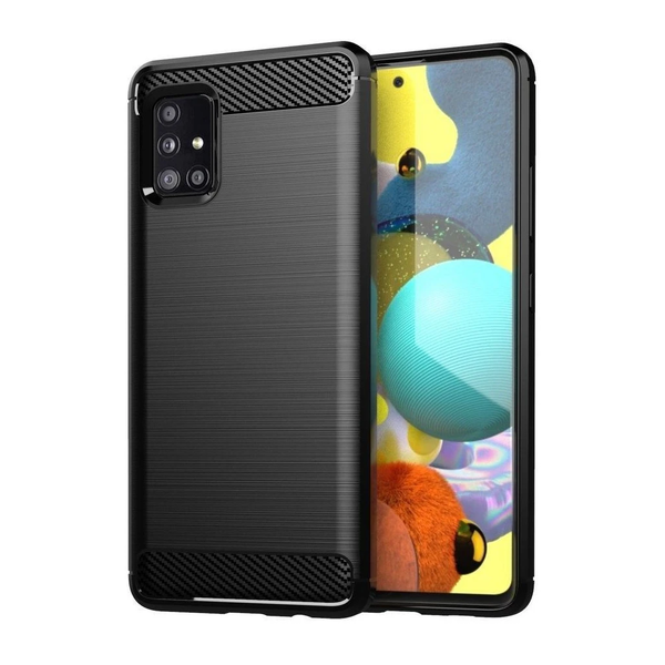 Samsung Galaxy A71 Carbon tok készülékhez, fekete