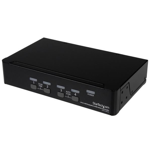 StarTech.com SV431DPUA KVM превключвател Черен