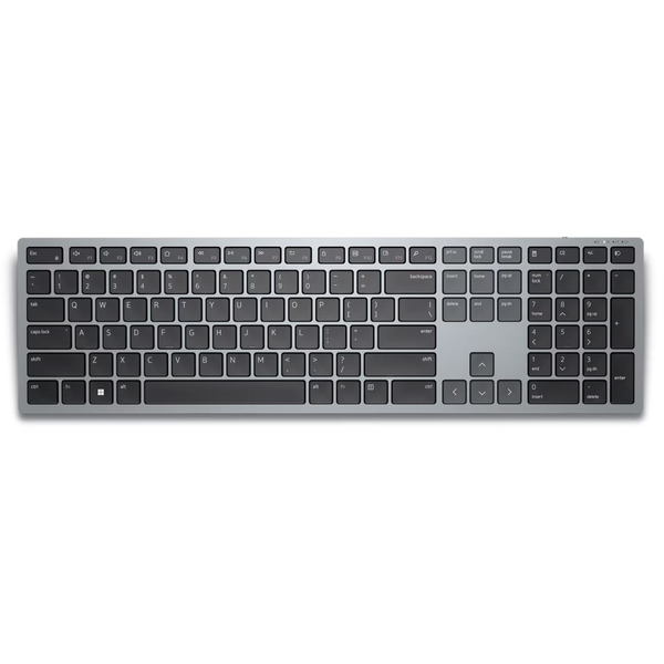 DELL KB700 billentyűzet RF vezeték nélküli + Bluetooth QWERTZ Magyar Szürke