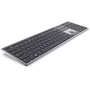 DELL KB700 billentyűzet RF vezeték nélküli + Bluetooth QWERTZ Magyar Szürke