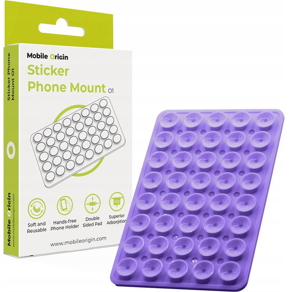 Flexibilný držiak Mobile Origin fialový