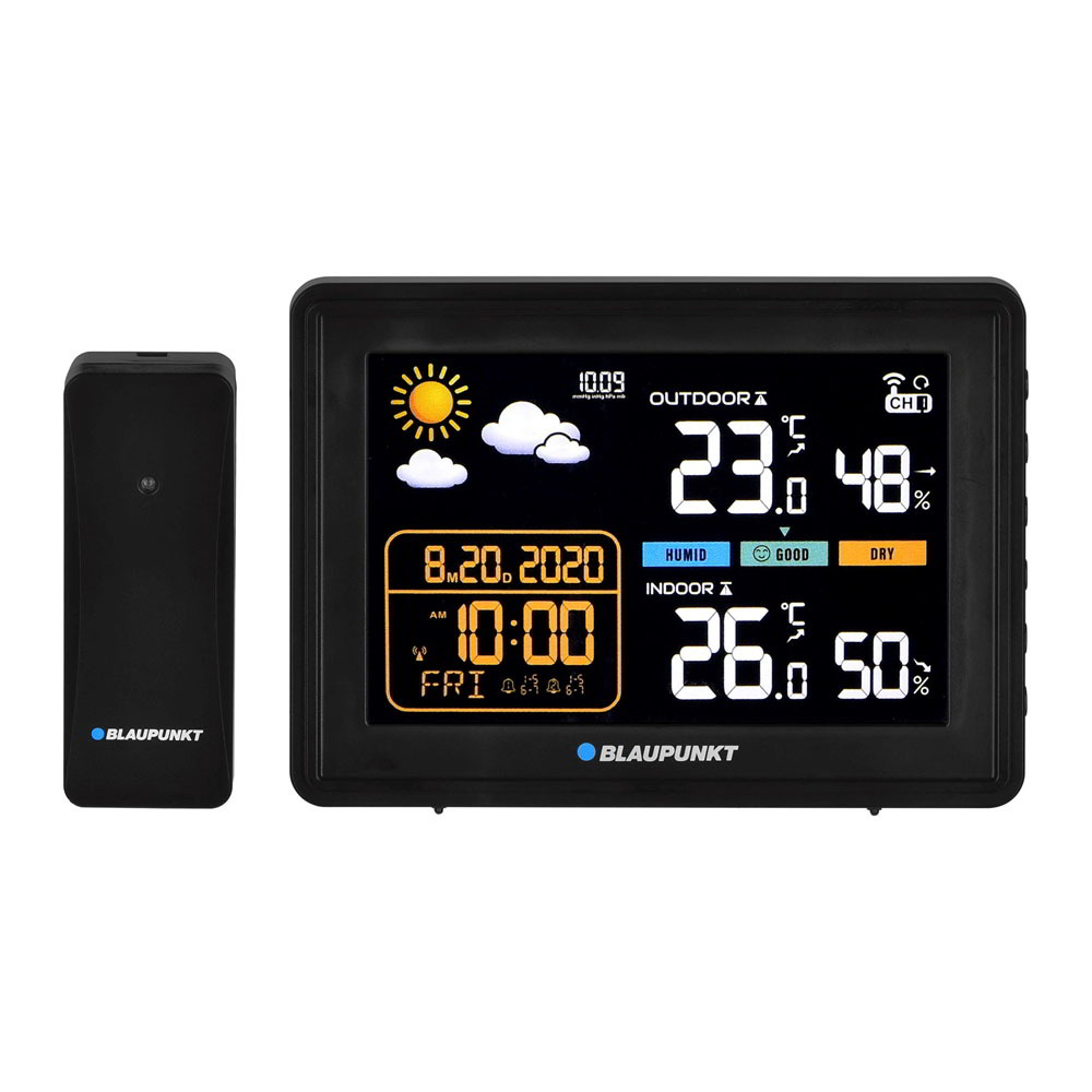 Blaupunkt WS30BK LCD Időjárás állomás (RTVBLWS003)