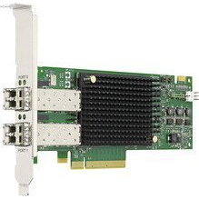 RAID Broadcom LPe32000 Serie Emulex G6 Netzwerkkarte Fiber Channel Adapter Dual-Port SFP+ 28 Gbit LP LPE32002
