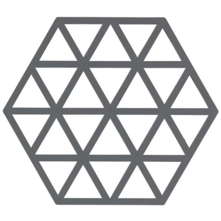 ZONE Denmark Triangles Hőálló edényalátét, hidegszürke (330226)