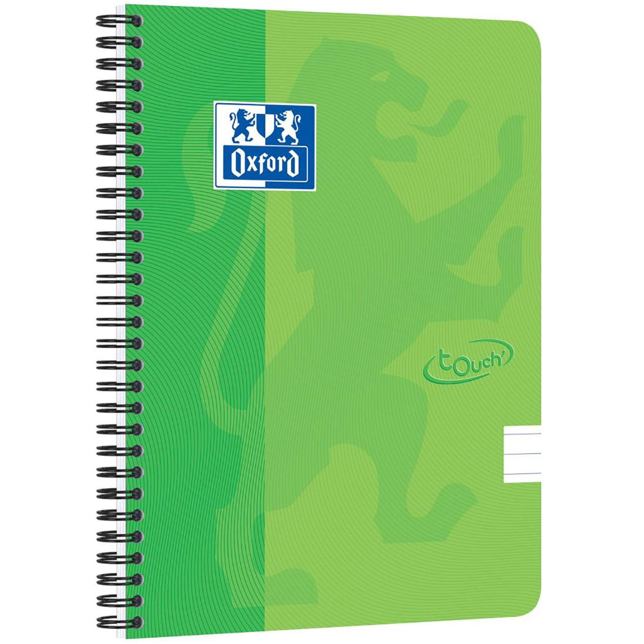 OXFORD Nordic Touch A5+, vonalas, zöld - 70 lap (400118803)