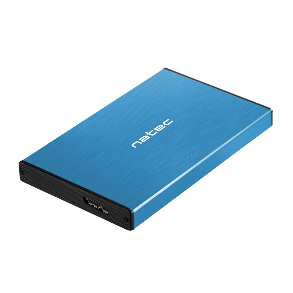 Natec Rhino Go 2,5" külső SATA mobil rack USB3.0 kék (NKZ-1280) (NKZ-1280)