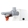 Месомелачка Bosch MFW2517W, 1,7 кг / мин, 2 сита: 3,8 / 8 мм, 3 приставки за нарязване, Бял