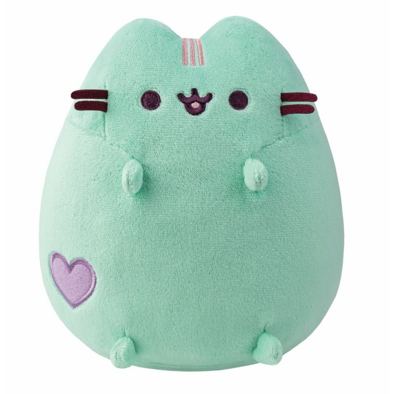 Daffi pasztel zöld Pusheen plüss figura - 18 cm (P-237)