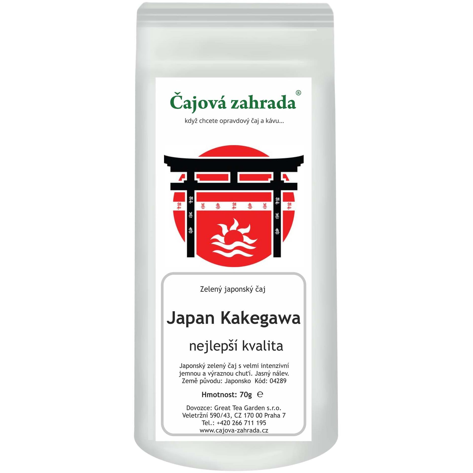 Tea Garden - Japan Sencha Kakegawa - green tea, 500 g (05289)
