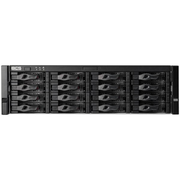 BCS BCS-L-NVR6416XR-A-8K-Ai 64-csatornás IP rögzítő AcuPick technológiával és 16 HDD támogatással
