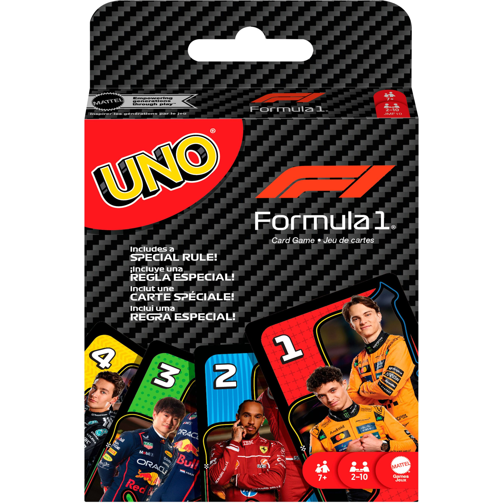 Games JMF10 táblajáték UNO F1 Card Game Elfogyasztó