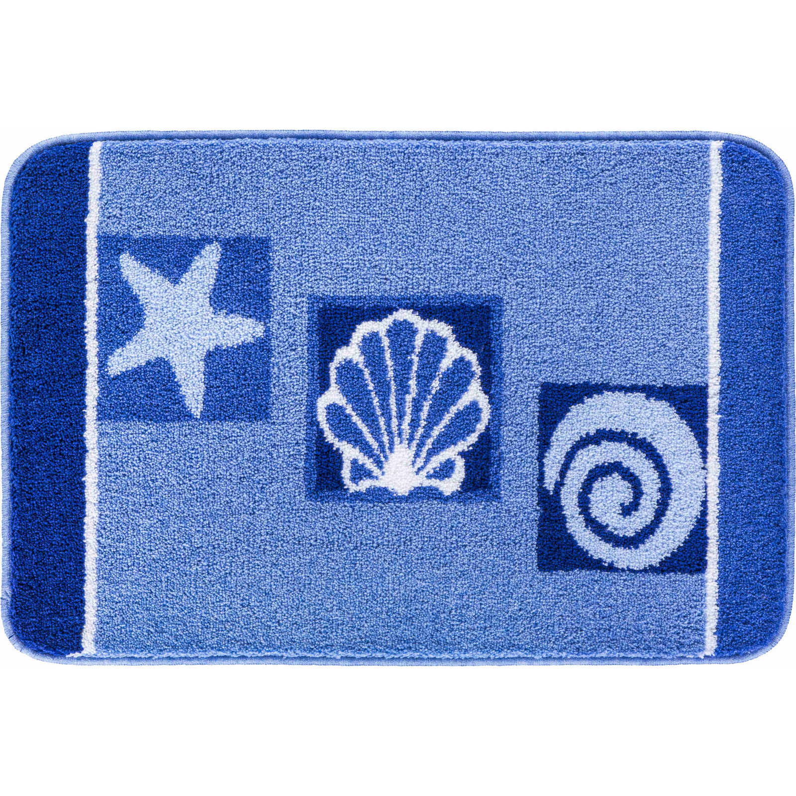 LineaDue AQUATICA Fürdőszobai szőnyeg, 65×115 cm, kék (B4113-037001248)