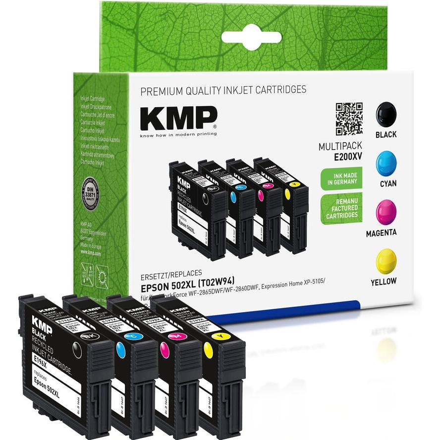 KMP (Epson T02W6) Tintapatron Multipack - Chipes (1646,4005)