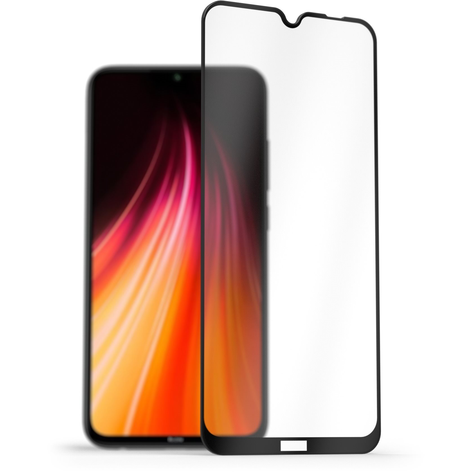 AlzaGuard FullCover Glass Protector Xiaomi Redmi Note 8 2.5D üvegfólia (AGD-TGB0038)