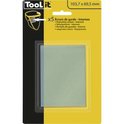 Toolit 043695 Tartalék üveg hegesztő védőpajzshoz (043695)