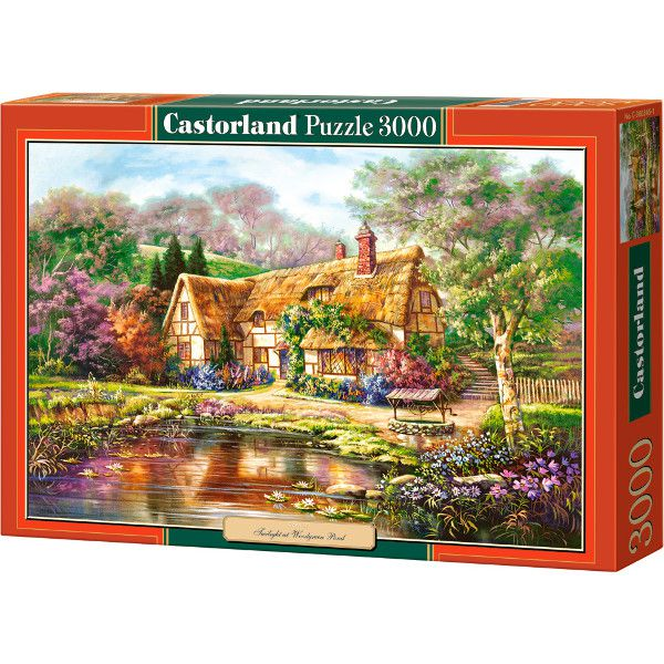Castorland Twilight at Woodgreen Pond 3000 pcs Пъзел 3000 броя Приказен