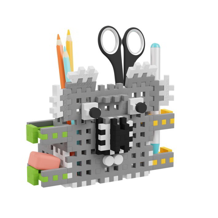 Marioinex Mini Waffle Koala tolltartó 70 darabos építő készlet (905739)