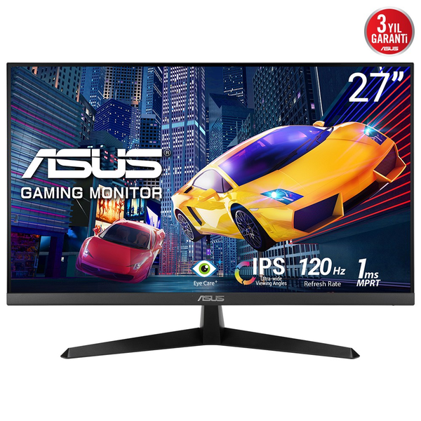ASUS VY279HGR 27" Full HD IPS 120Hz Gaming Monitor Fekete