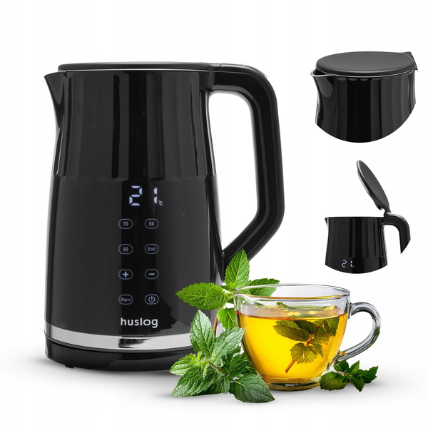 Feel-Maestro Huslog електрическа кана 1,7L 2200W черна