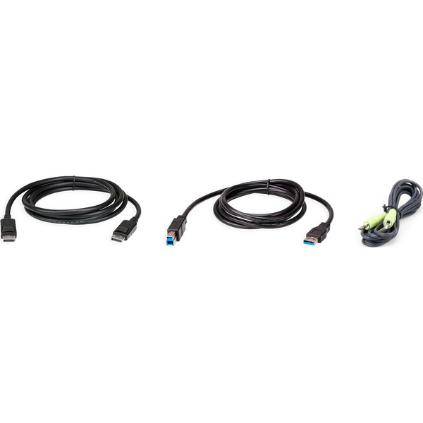 ATEN 2L-7D02UDPX3 cavo per tastiera, video e mouse Nero 1,8 m