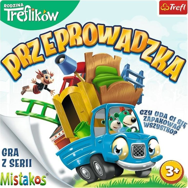 Trefl Költözés a Treflik Családdal Társasjáték