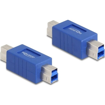 DELOCK Adapter 5Gbps Gender Changer Typ-B Stecker zu Stecker