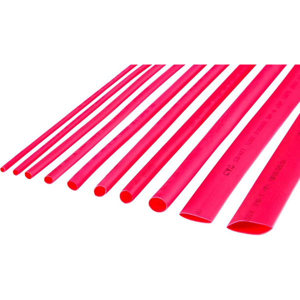  Cabletech Rurka termokurczliwa 3.5mm x 1m czerwona (LEC-NAR0256.1)