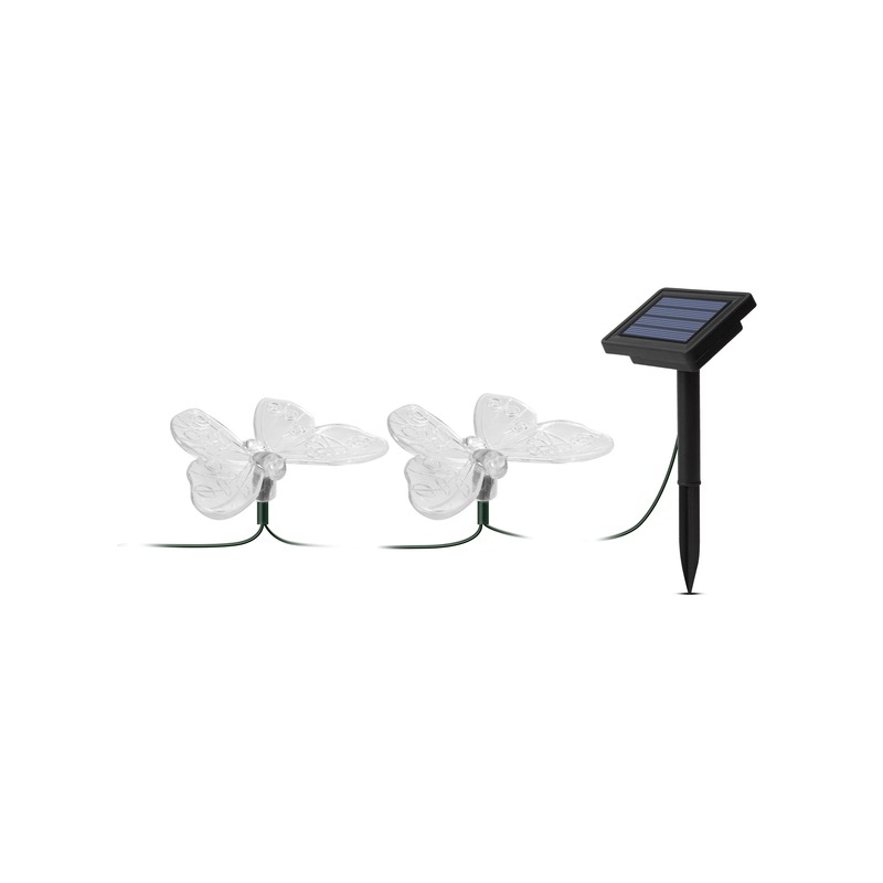 Garden of Eden 11758A Kültéri LED fényfüzér 2.9 m - Színes Pillangók (11758A)