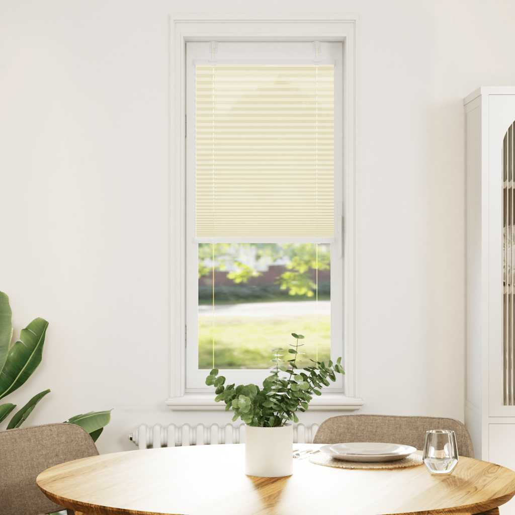 pliszírozott redőny krém 45x150 cm szövetszélesség 44,4 cm (4015285)