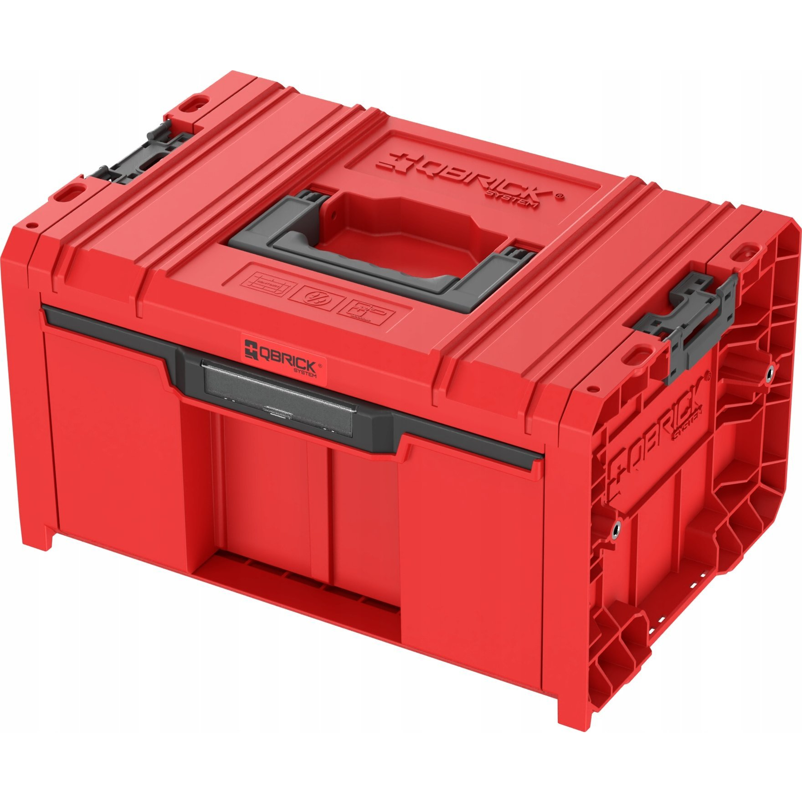 Qbrick System Pro 2.0 Szerszámosláda Fiókos 1 Expert Red Ultra Hd (SKRQPROD1B2CCZEPG003)
