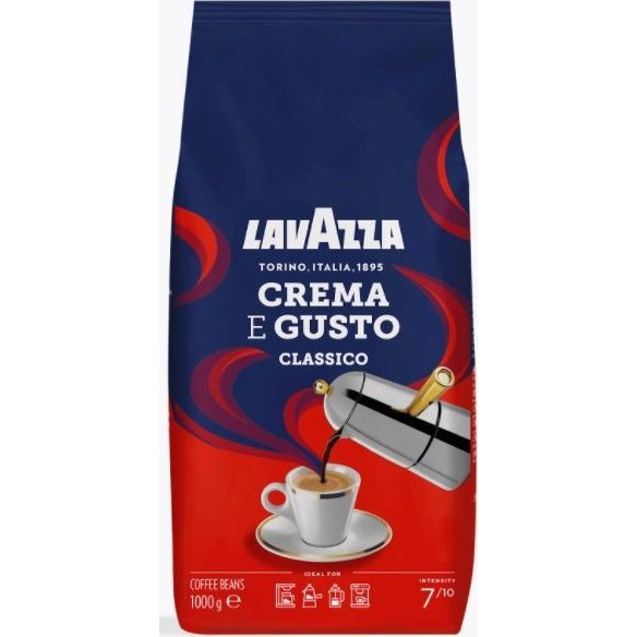 Lavazza Crema E Gusto Szemes Kávé - 1 kg (00424542)