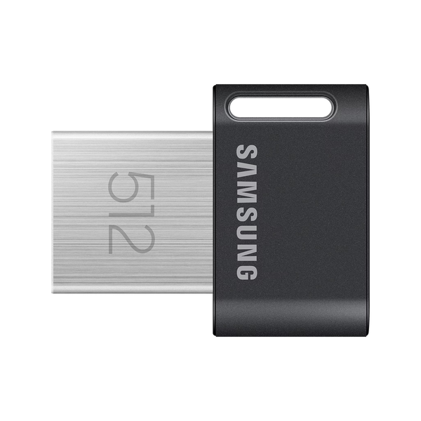 Samsung MUF-512AB USB-nøgle 512 GB USB Type-A 3.2 Gen 1 (3.1 Gen 1) Sort, Rustfrit stål