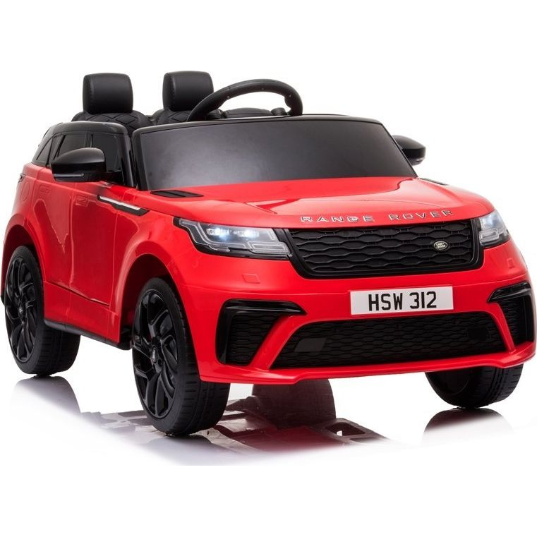 Range Rover 7762 12 V Elektromos Kisautó - 2.4 GHz, Szülői Távirányítóval, Nyitható Ajtóval, EVA Kerekekkel Lakk Piros (LEAN-7762)