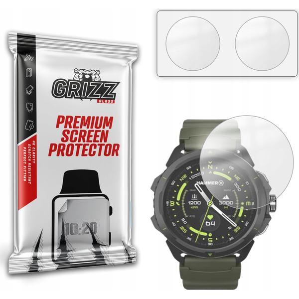 Folia matowa GrizzGlass PaperScreen do Hammer Watch 2 Military Edition