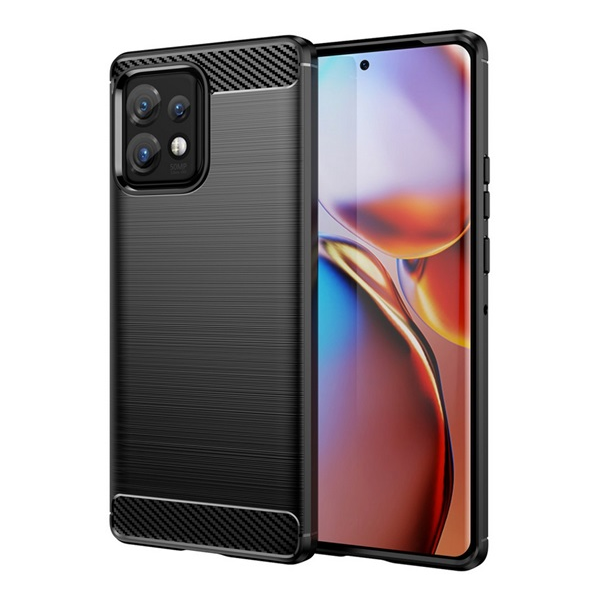 Motorola Edge 40 Pro, silikónové puzdro, stredne odolné voči nárazom,