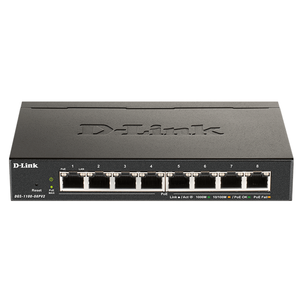 D-Link DGS-1100-08Pv2 (DGS-1100-08PV2)