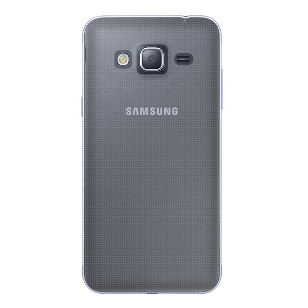 Szilikon telefonvédő (ultravékony) ÁTLÁTSZÓ [Samsung Galaxy J3 (2016) SM-J320]