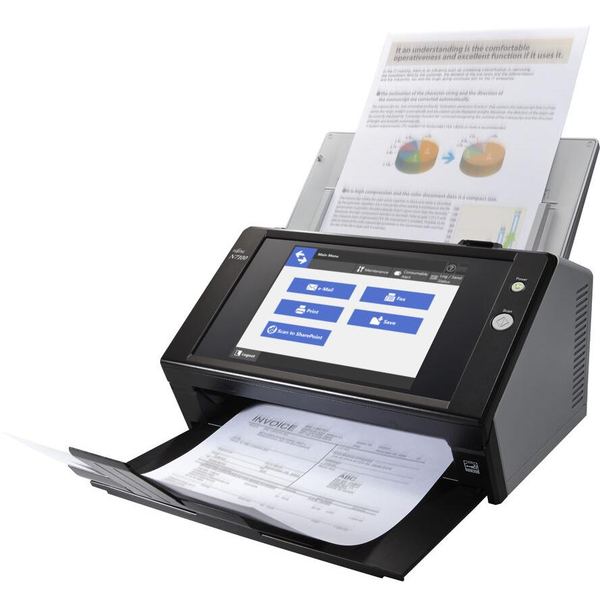 Fujitsu N7100E ADF-scanner 600 x 600 dpi A4 Sort