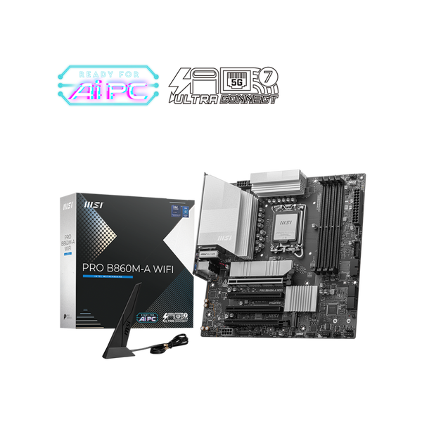 MSI B860M-A PRO WIFI DDR5 Intel s1851 ATX alaplap