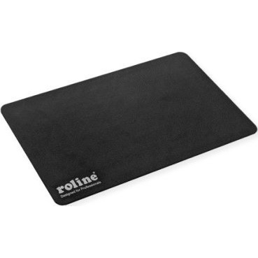 ROLINE Mausmatte, 3in1 Notebook Combo Mousepad, schwarz
