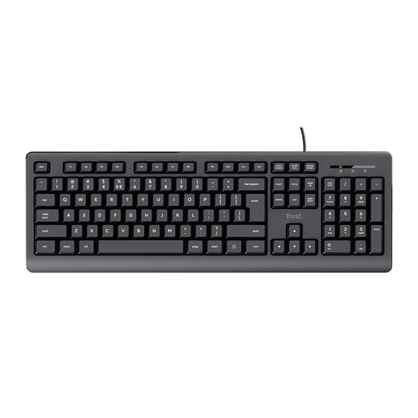 Trust TK-150 tastiera Universale USB QWERTY Nero