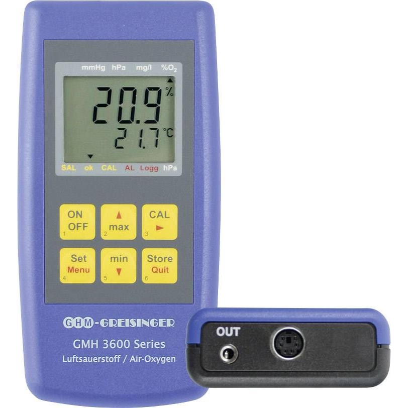 Greisinger GMH 3692 oxigénmérő (606842) (greis606842)