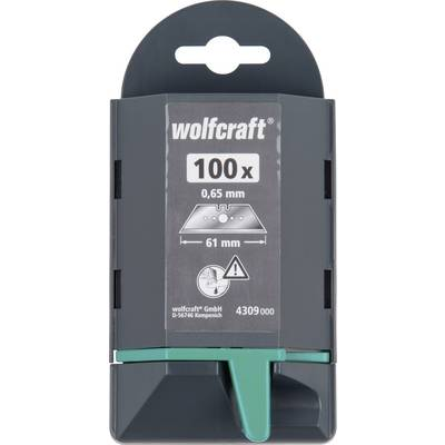 Professzionális trapéz pengék 0,65x61 mm Wolfcraft 4309000 (4309000)