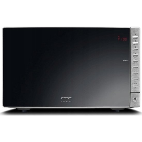 Caso HCMG25 Mikrohullámú Sütő 3 az 1-ben 900W 25L Fekete/Ezüst (3354)